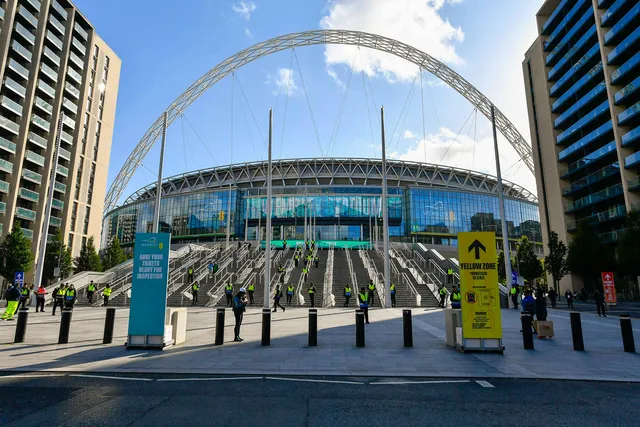 Ireland fans in London, Wembley Stadium