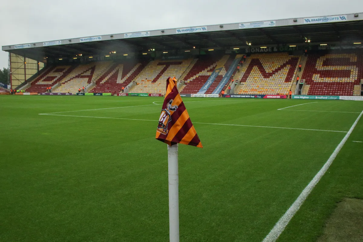 Bradford City to undergo significant stadium change after three-year deal agreed