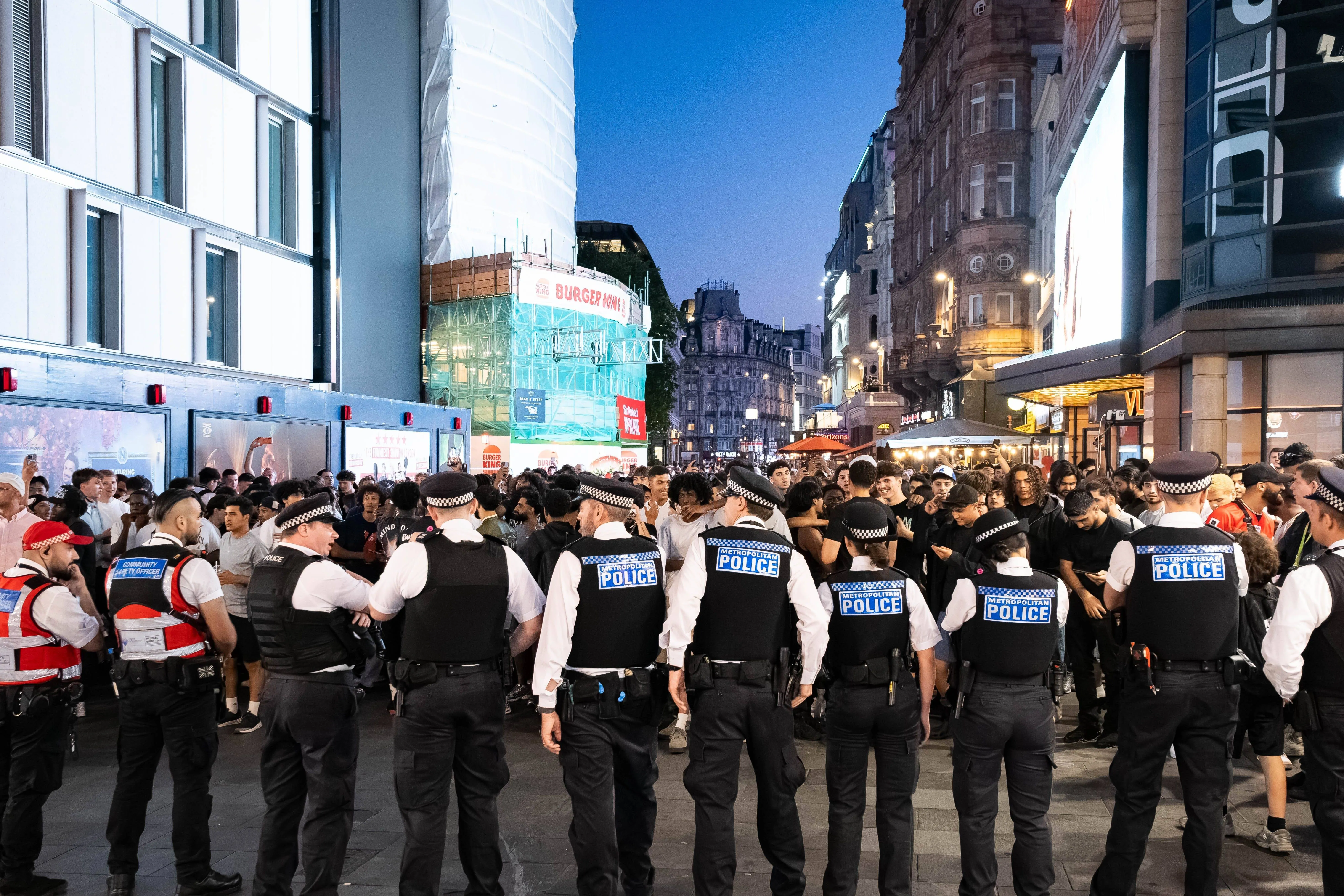 England and Argentina fans clash in Atlanta and London as police intervene after World Cup semi-final