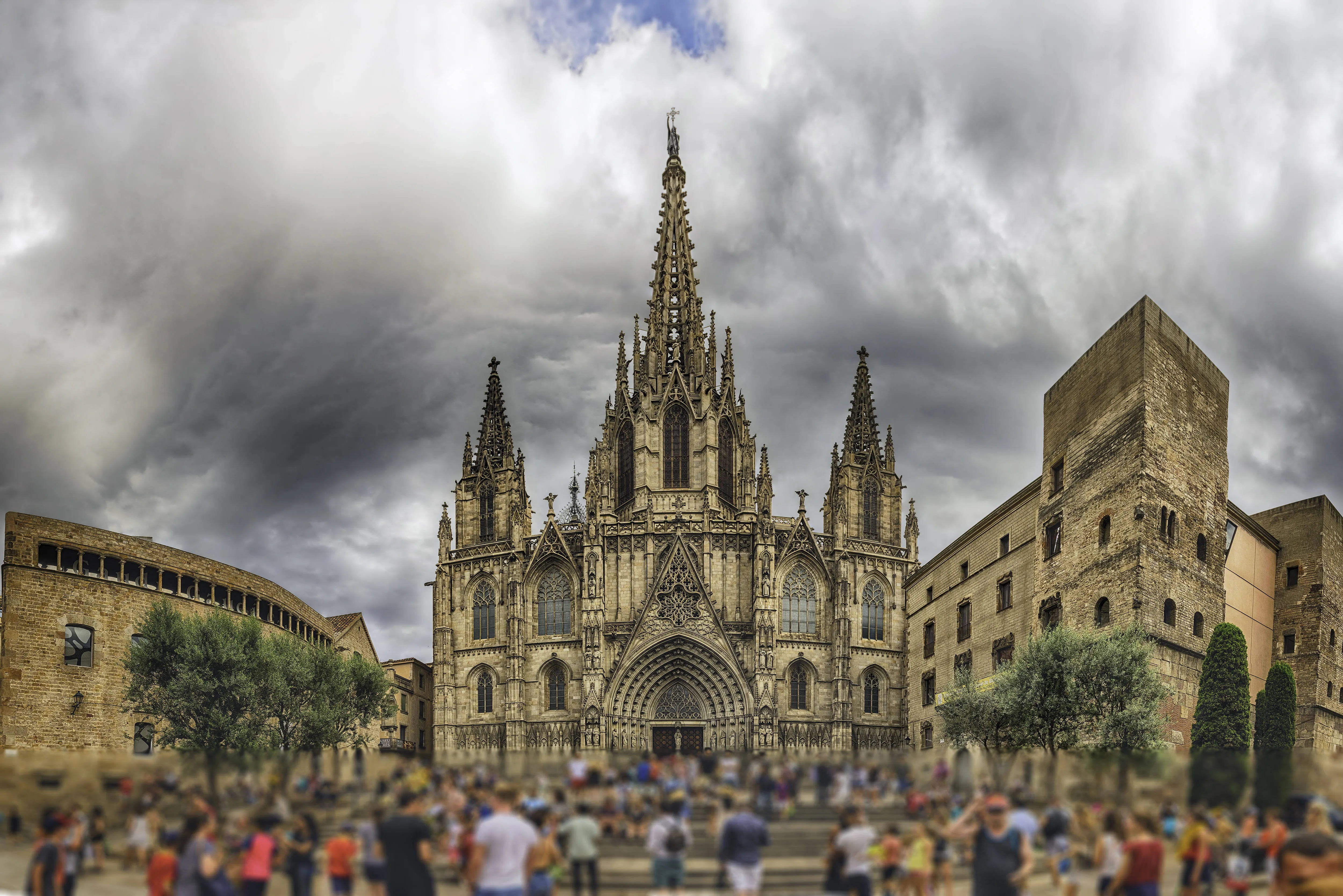 View of Barcelona Cathedral