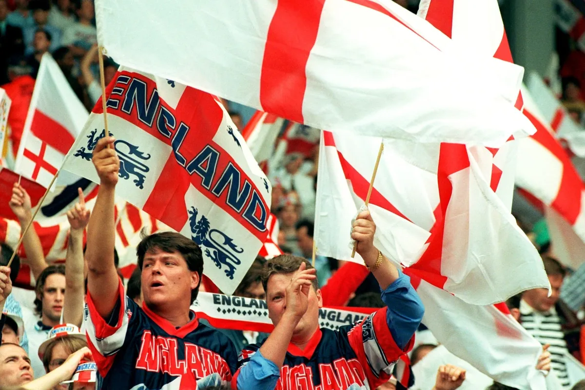 England vs Scotland from Euro 1996