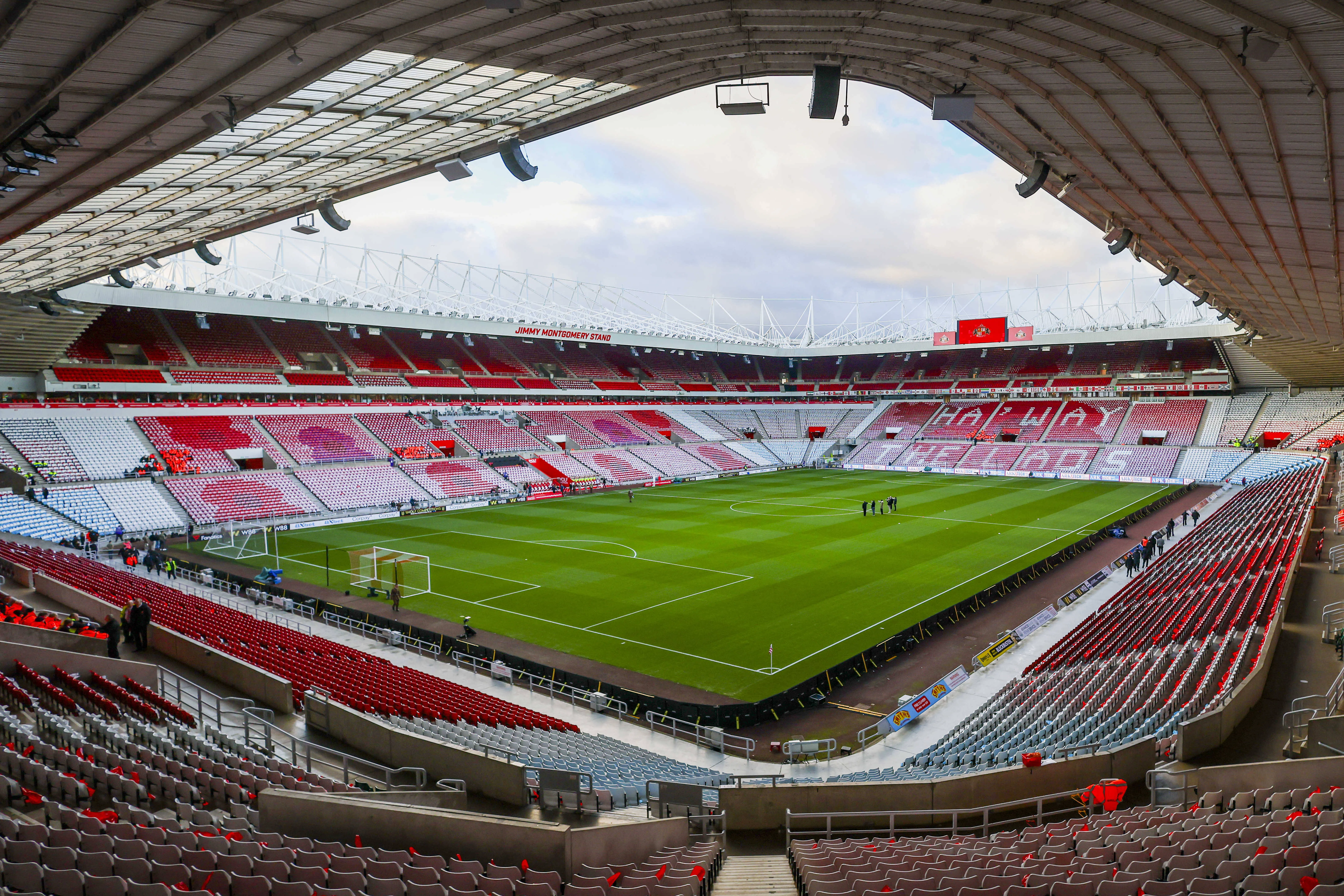 View inside the Stadium of Light