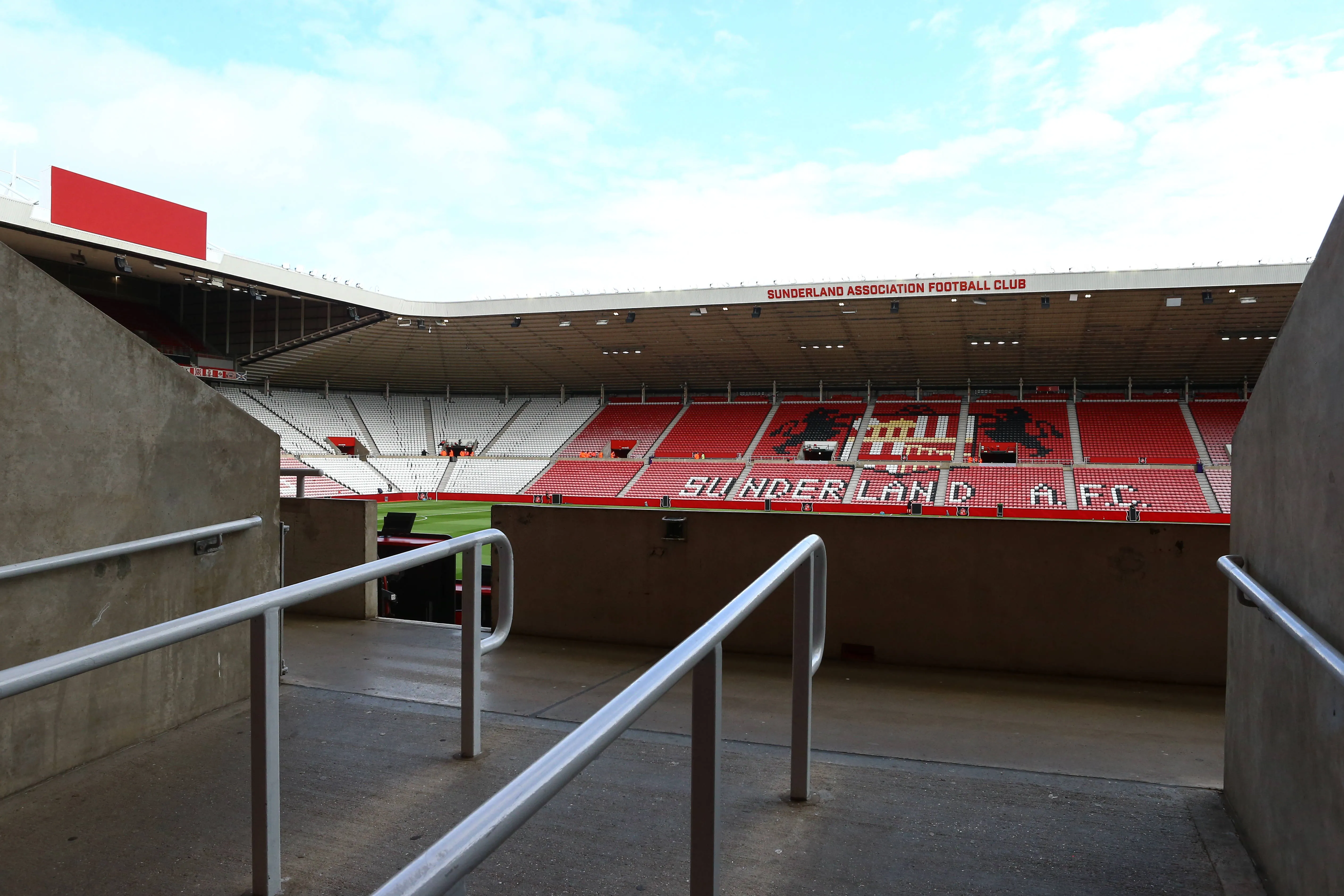 View inside the Stadium of Light
