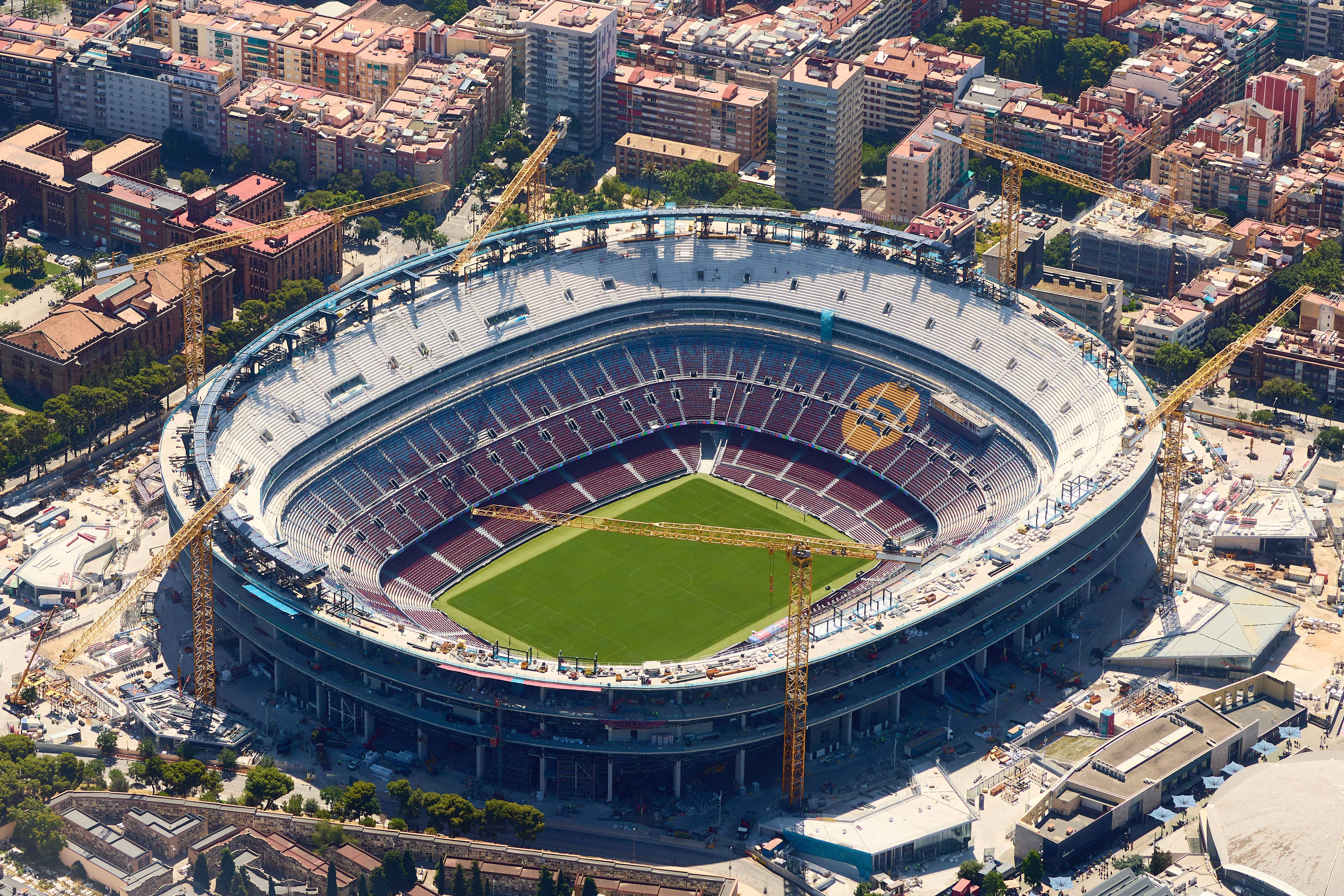 Camp Nou redevelopment ramps up with major progress on third tier ahead of 2026/27 season