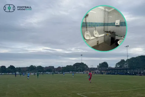 Non-league club goes viral after one fan bizarrely spots a deep-fat fryer inside their toilets