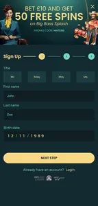 luckymate welcome bonus & registration