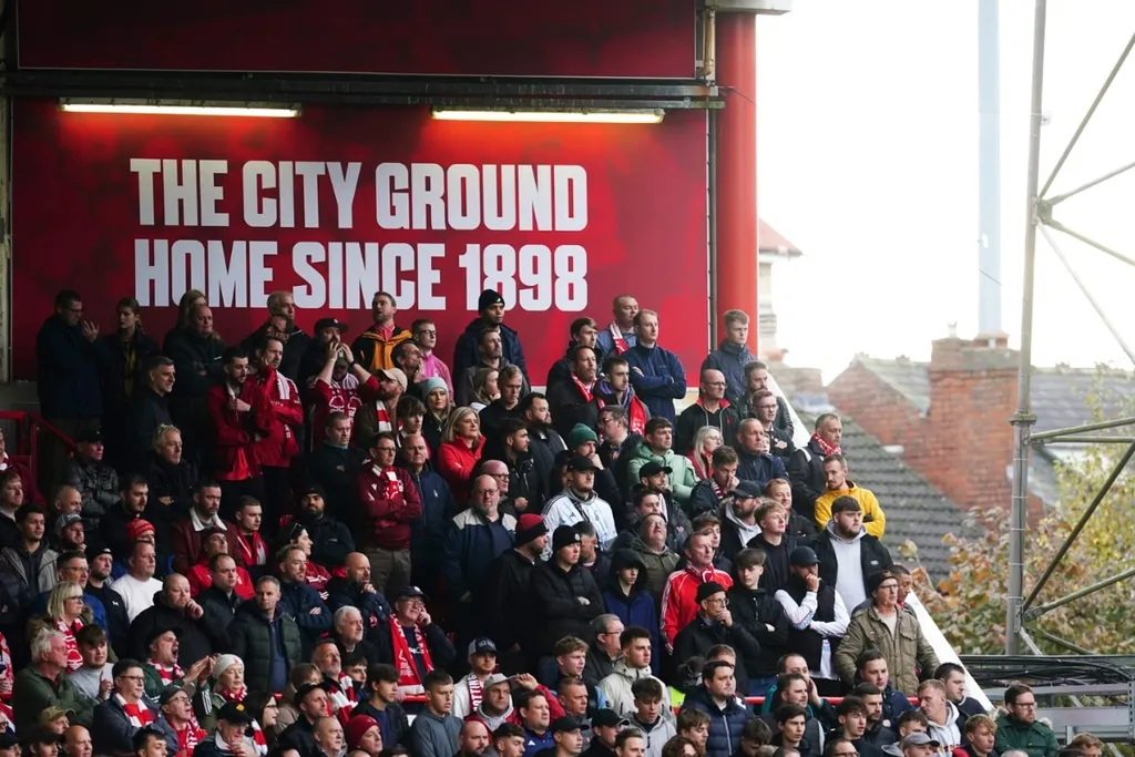 Nottingham Forest fans watch on at the City Ground | How to buy Nottingham Forest tickets