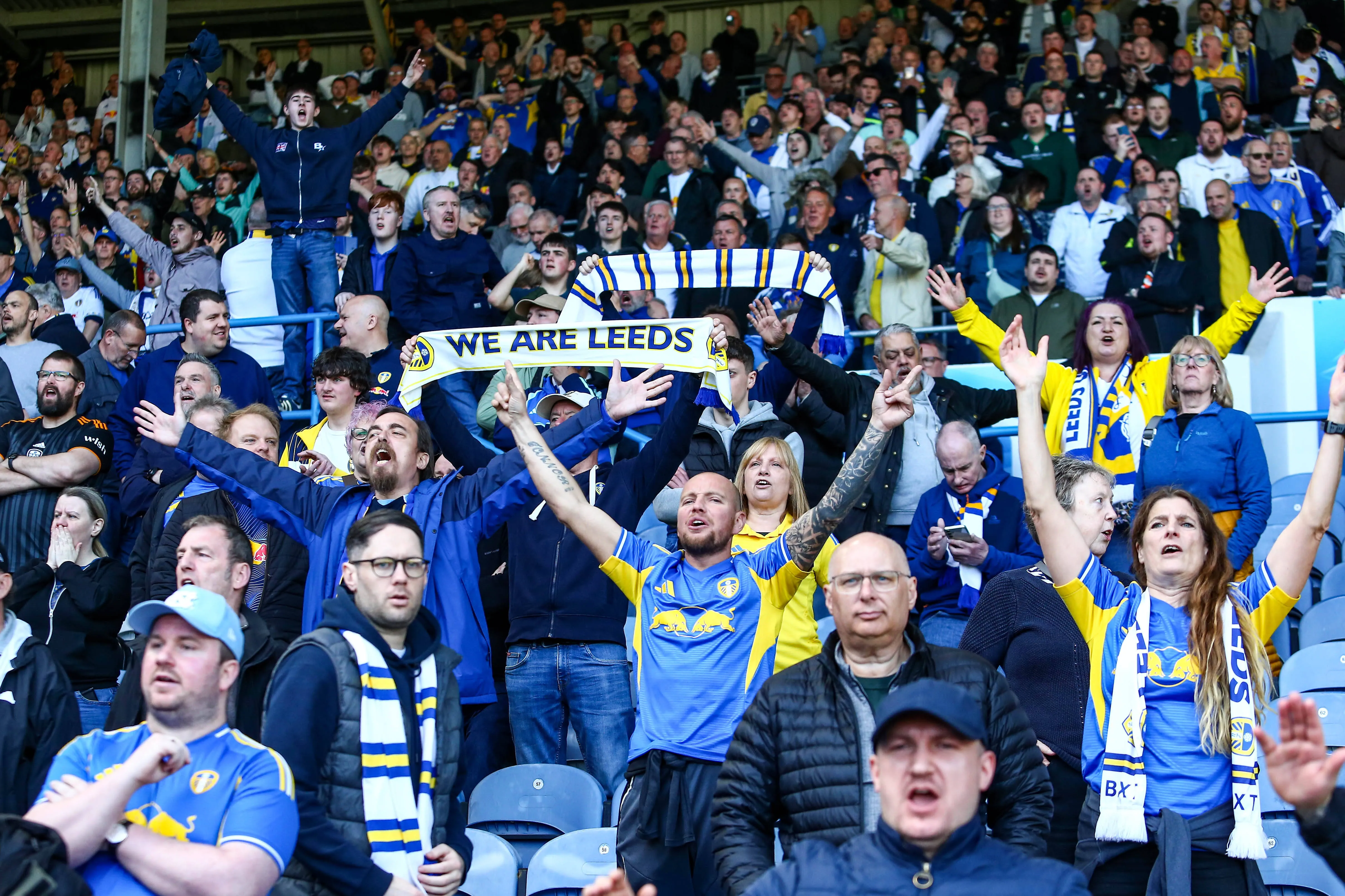 Leeds United football chants: Lyrics of Marching On Together, Leeds Are Falling Apart Again and more