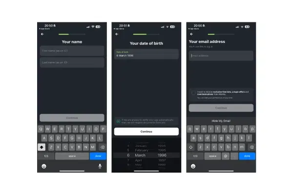 Midnite sign up offer registration