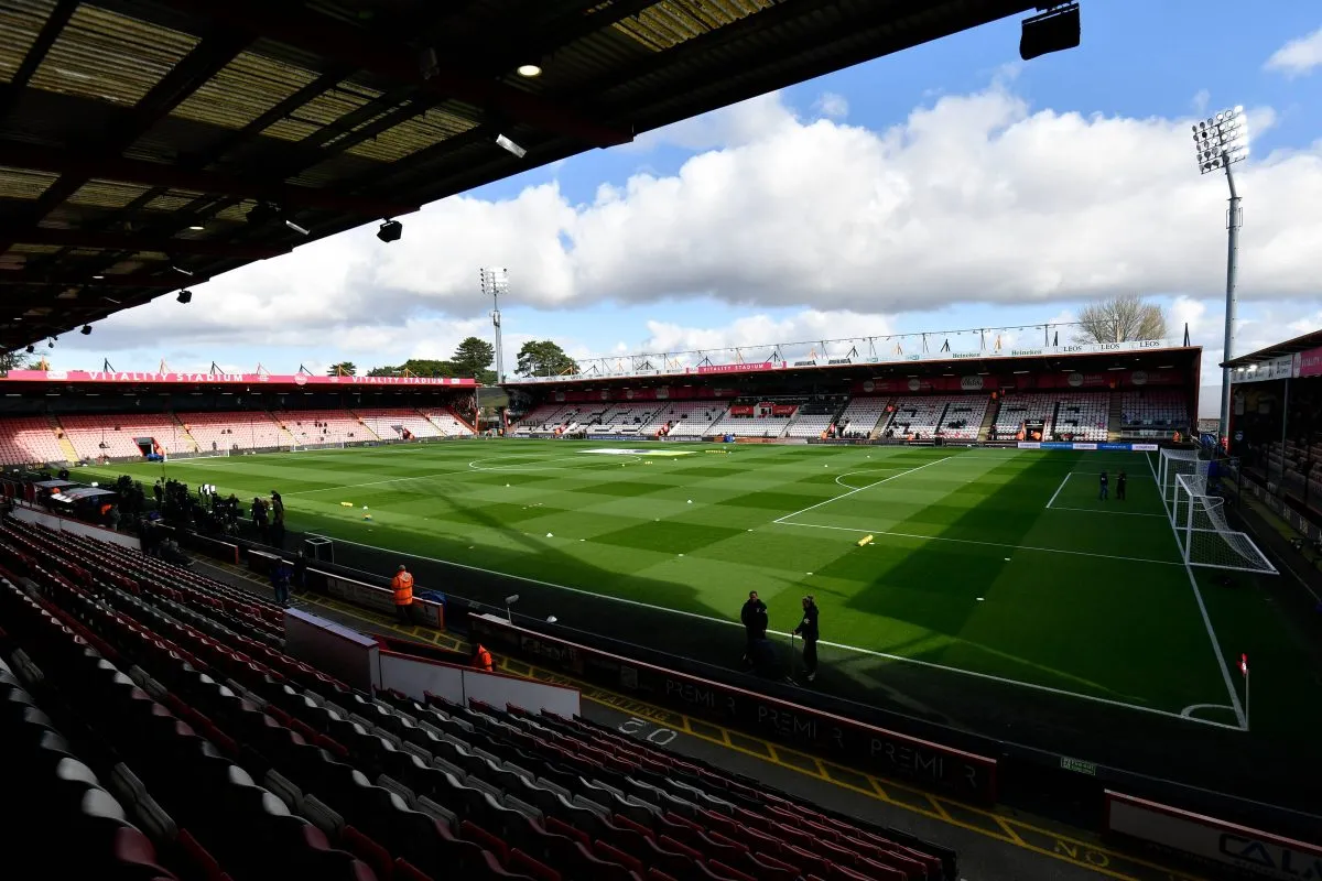 General view inside the Vitality Stadium