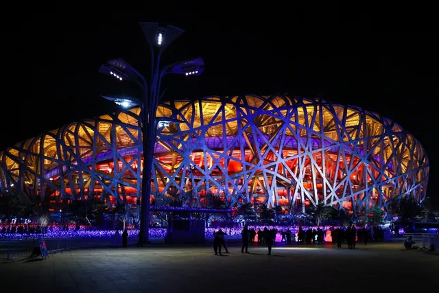 Beijing National Stadium is one of the 13 biggest stadiums in China