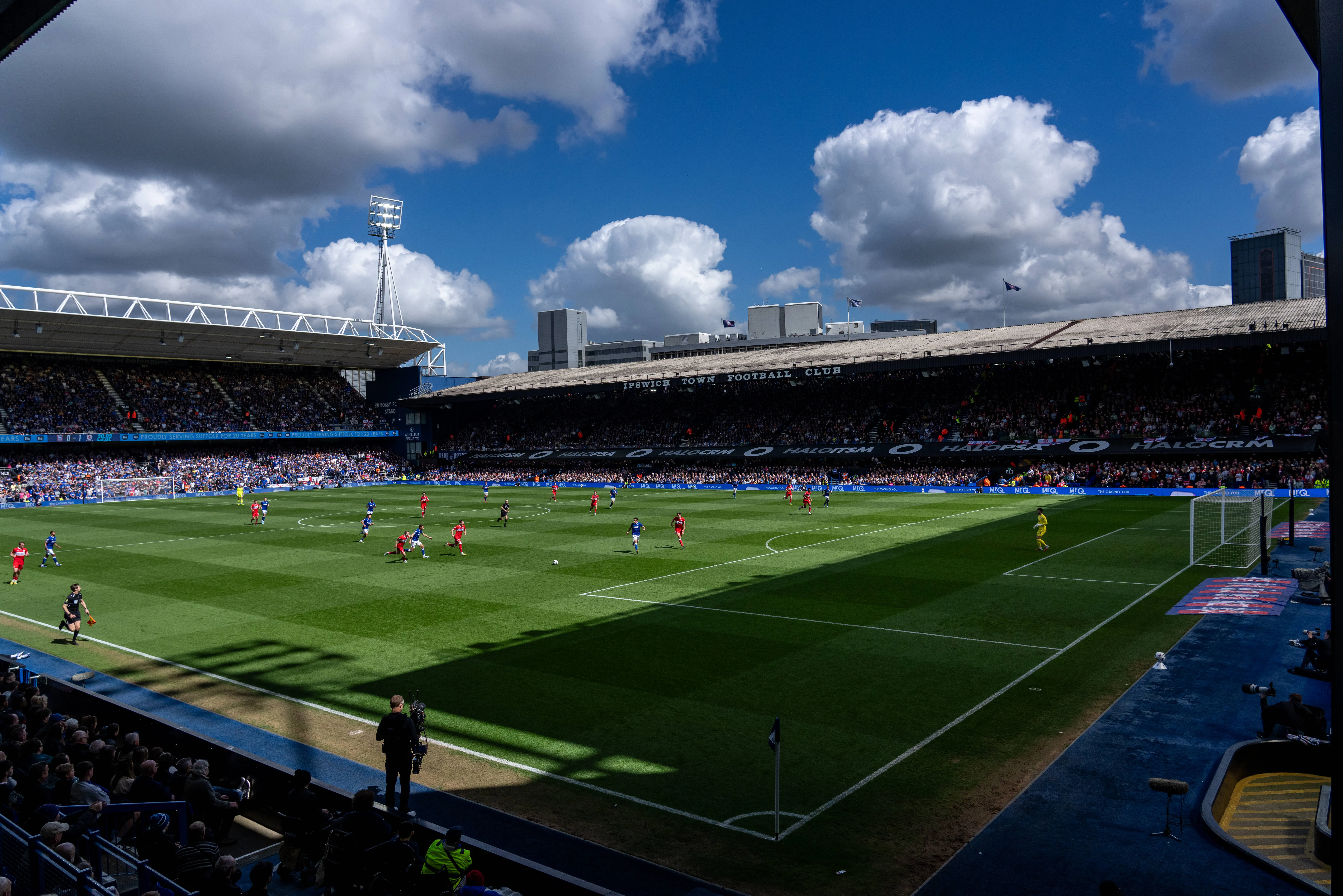 View inside Portman Road