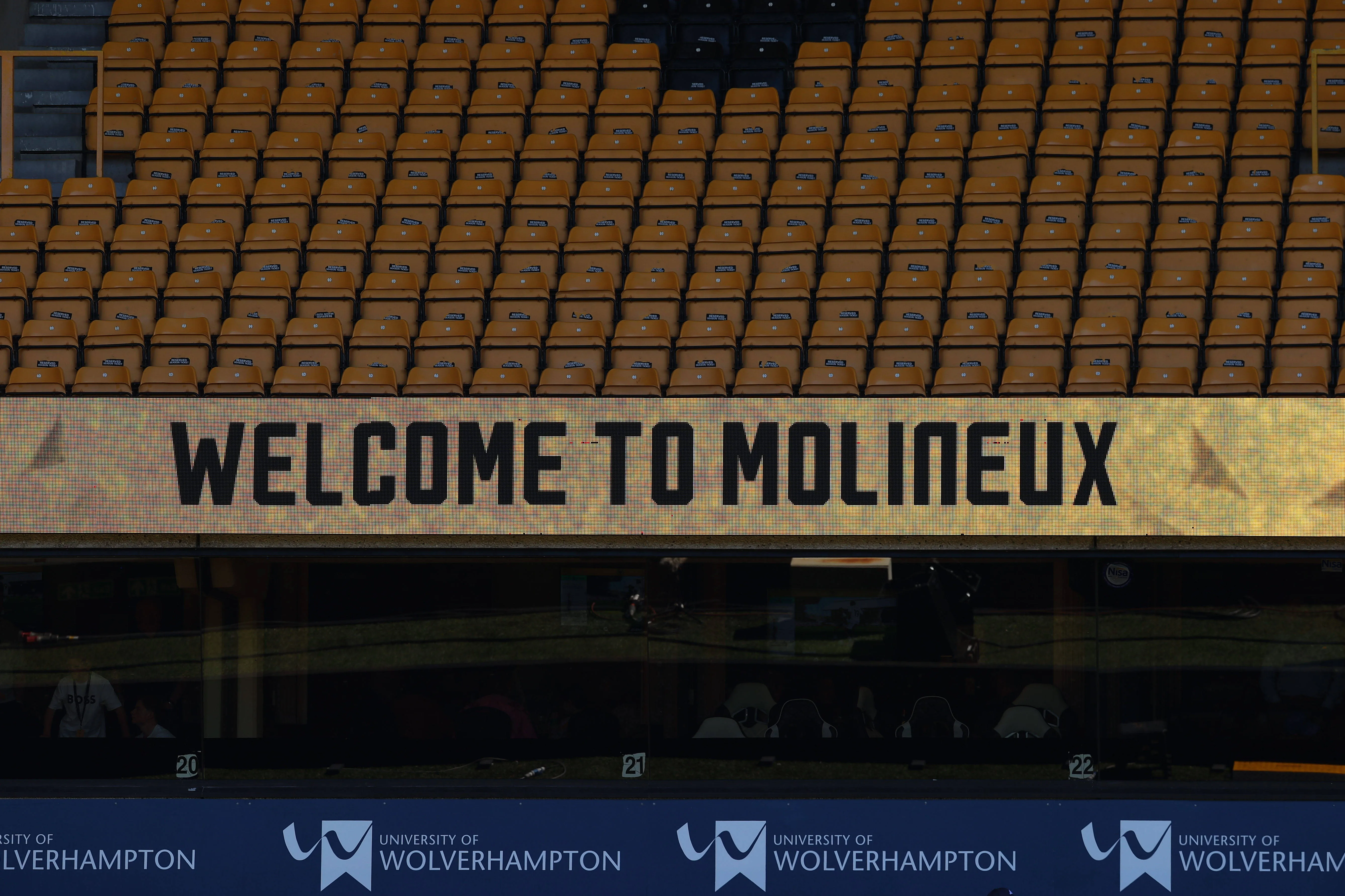 View inside Molineux