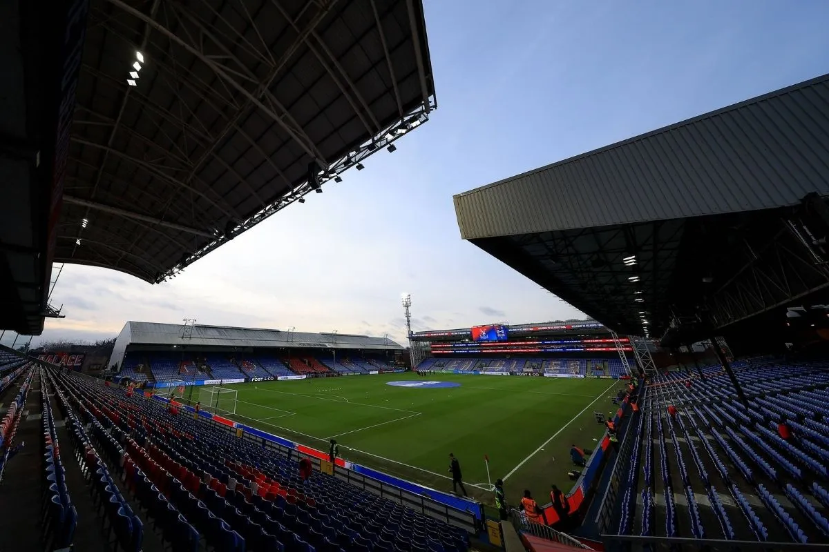 A general view of Selhurst Park