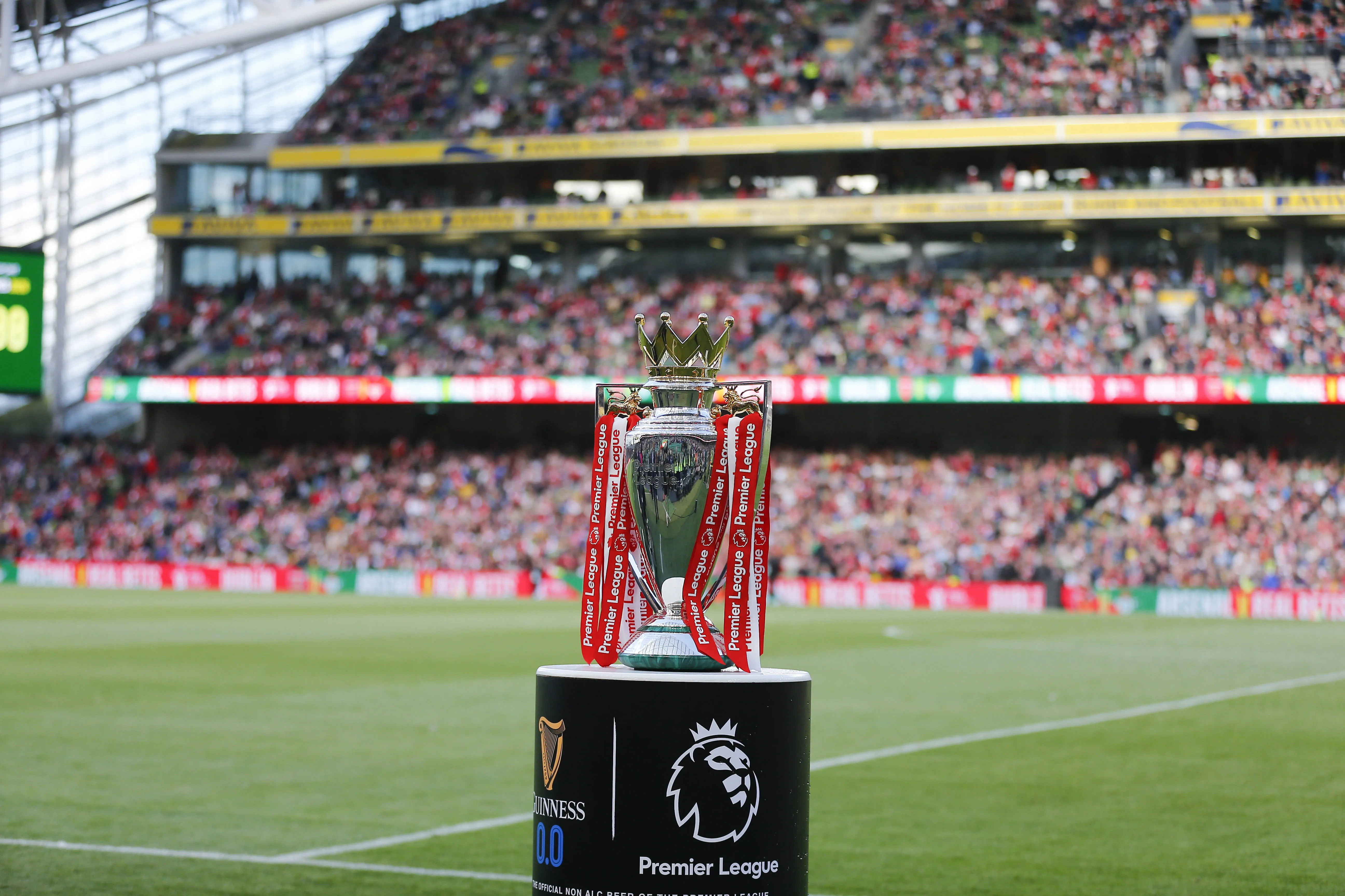 Premier League trophy