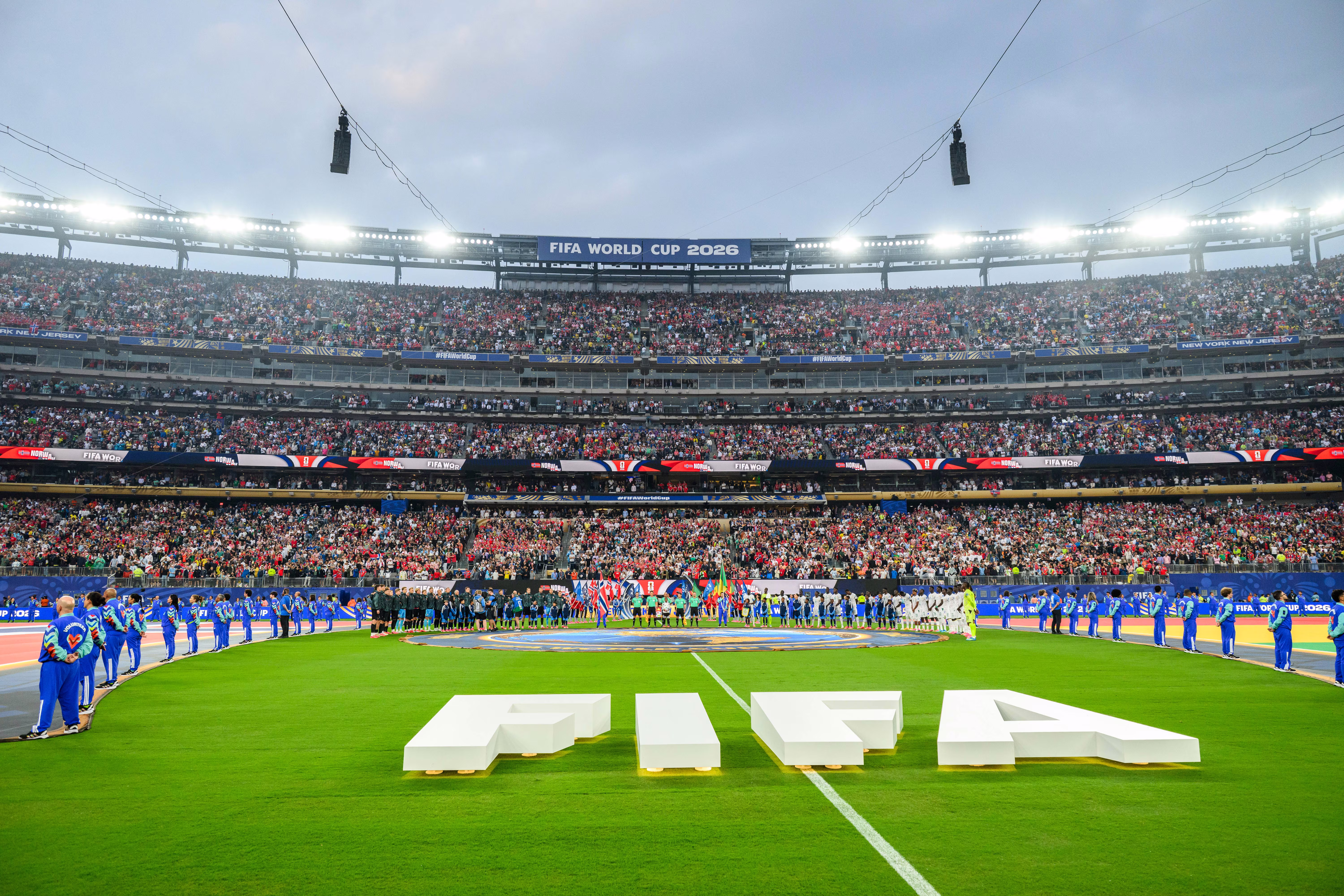 MetLife Stadium will host the 2026 World Cup final on July 19th