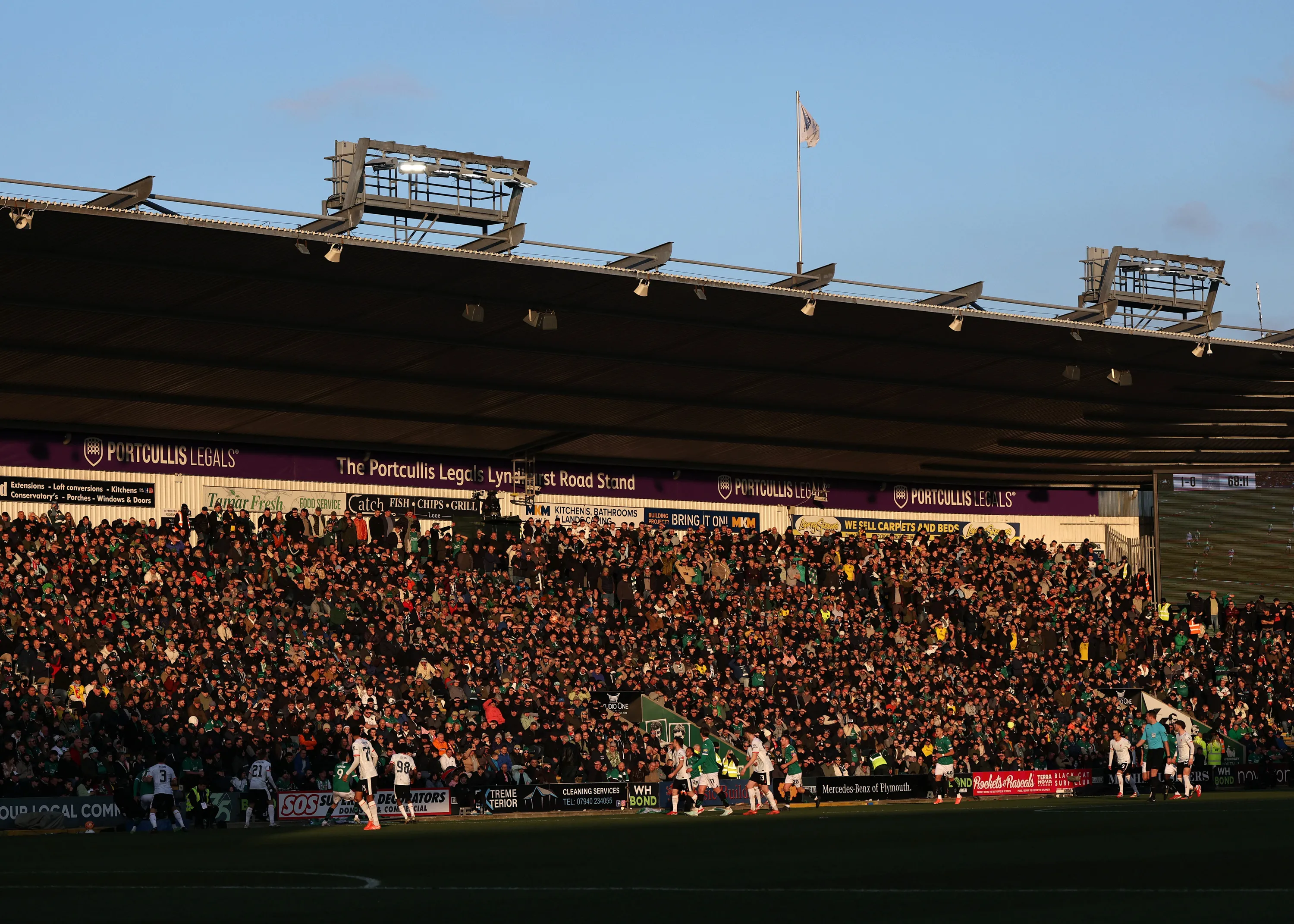 Which League One fans travelled the furthest in September?