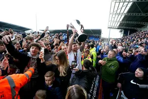 Incredible scenes as Chesterfield celebrate promotion to League Two