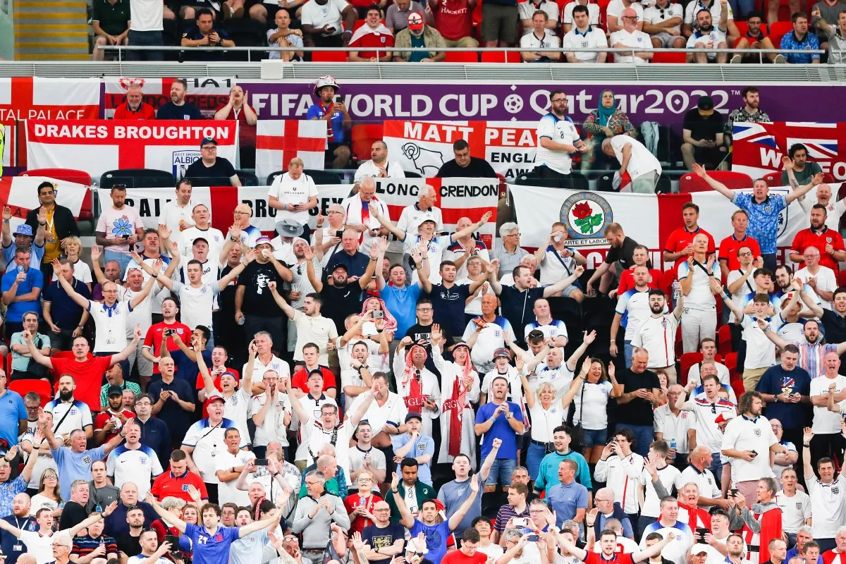England fans at Euro 2024