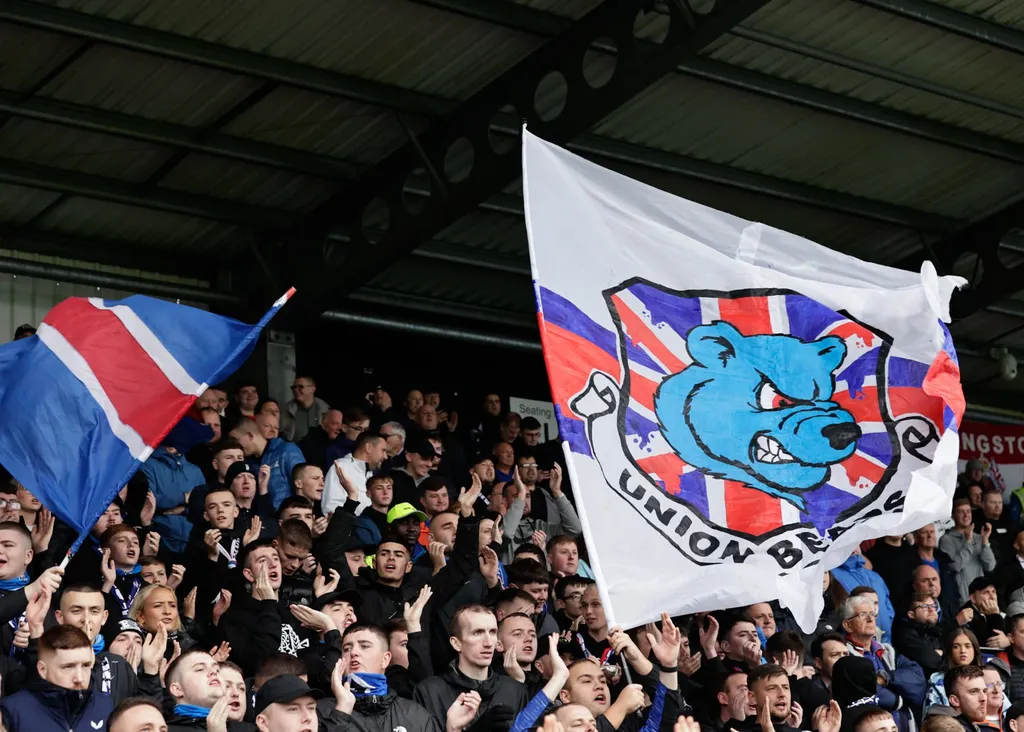Rangers fans in Prague are hoping for victory