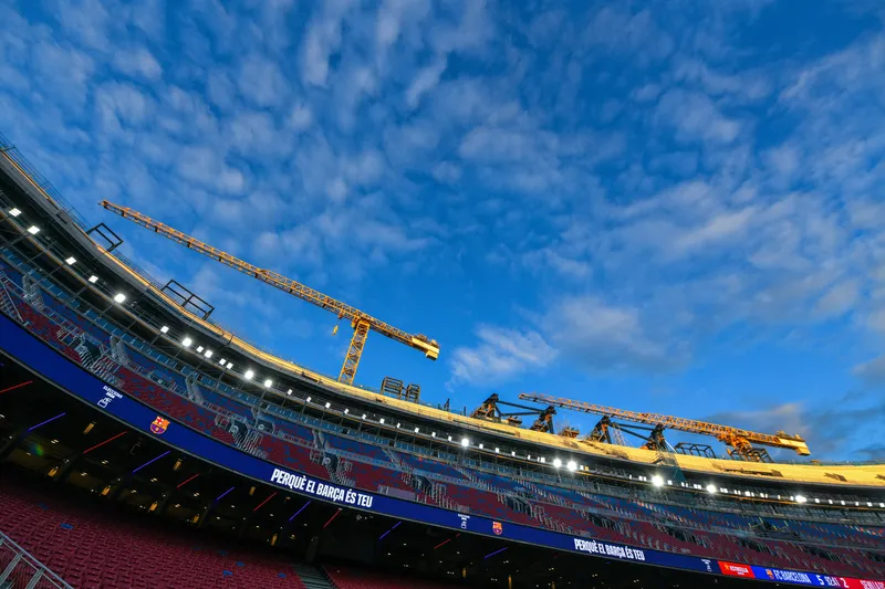 General view of Spotify Camp Nou