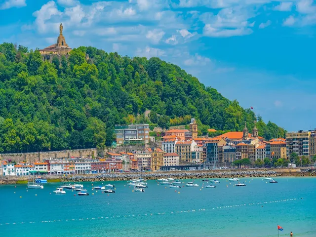 Fans in san sebastian 