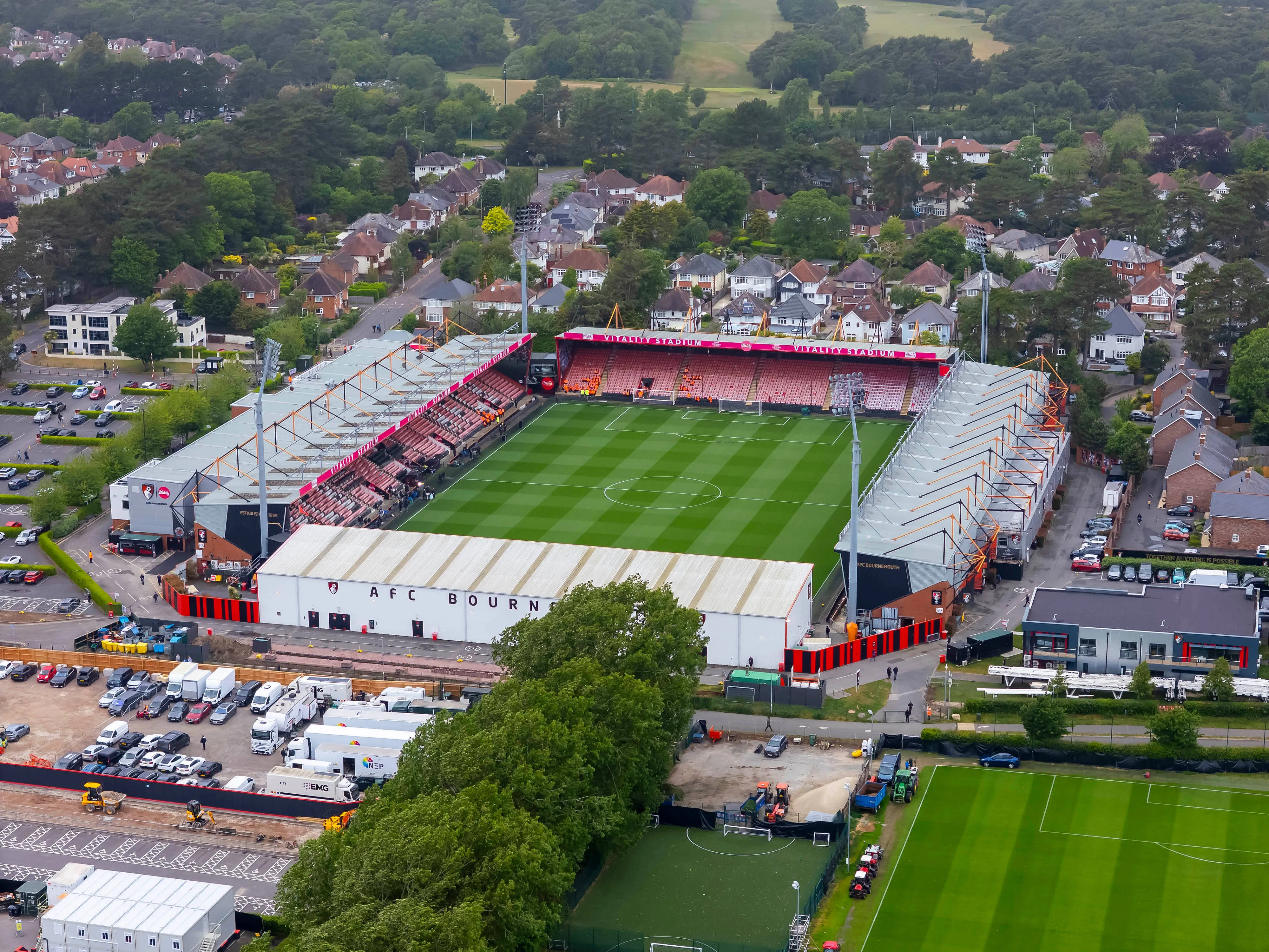 AFC Bournemouth facing race to complete Vitality Stadium upgrades before important UEFA inspection