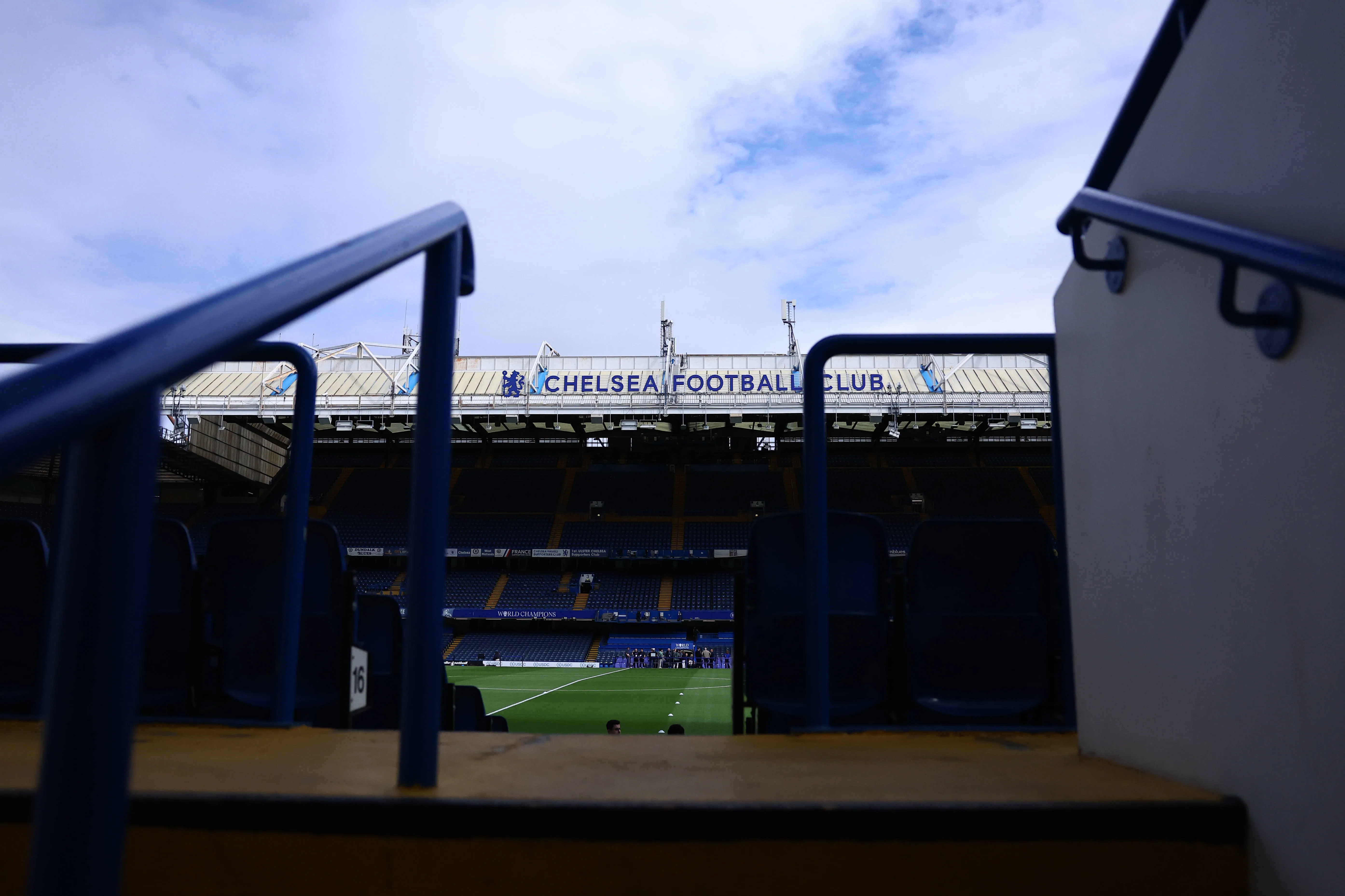 View inside Stamford Bridge