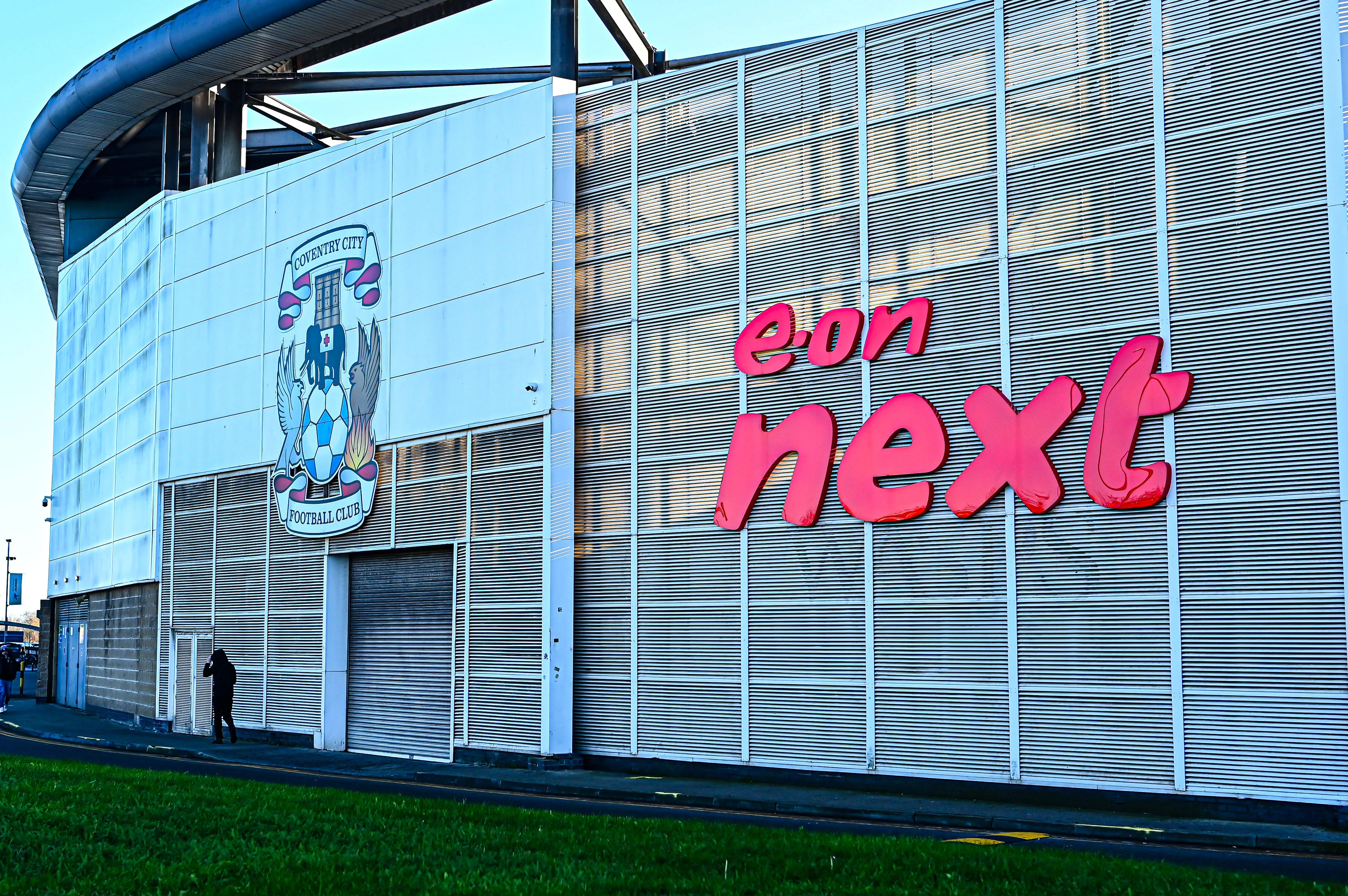 View outside the Coventry Building Society Arena