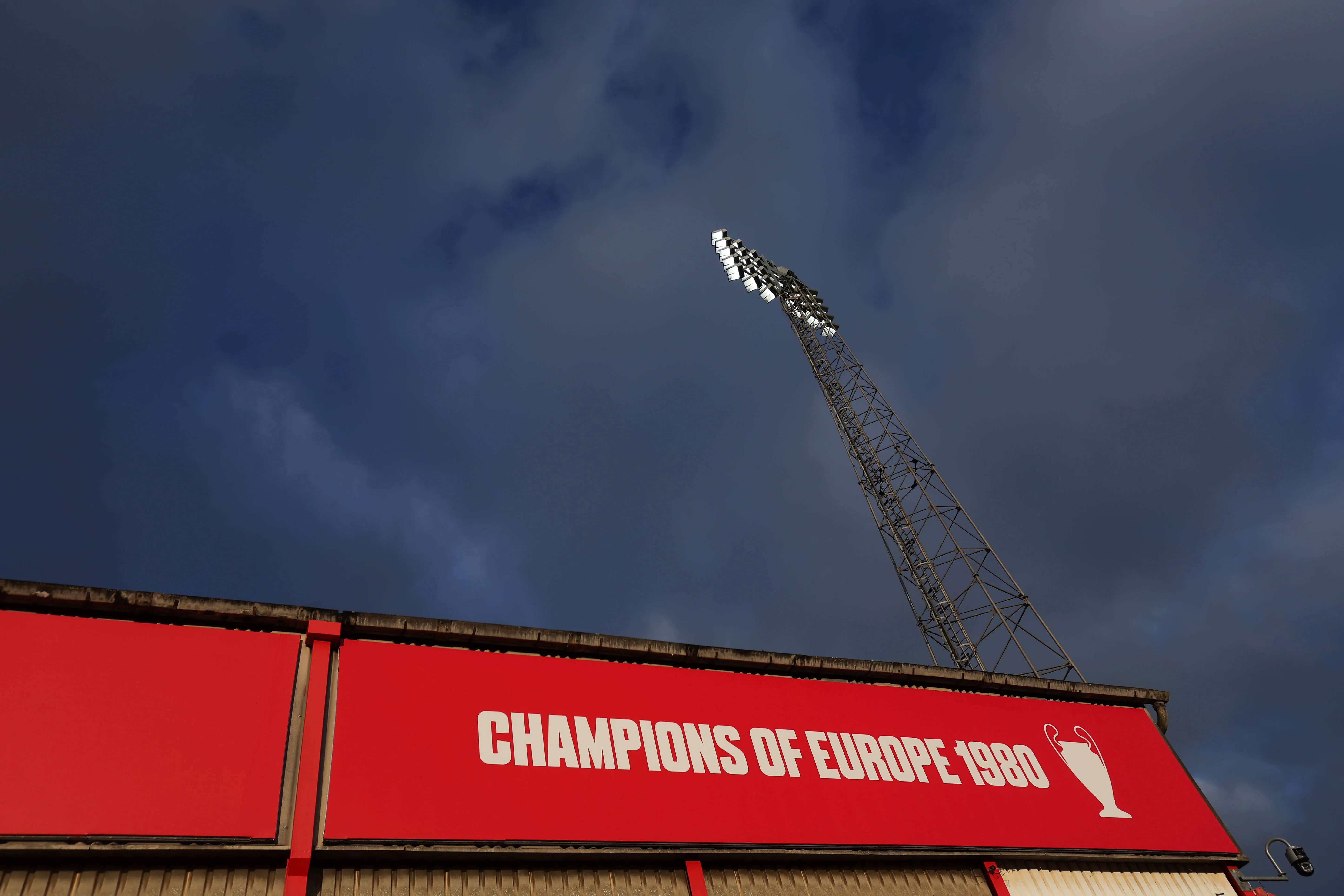 View outside the City Ground, Nottingham