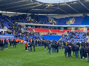 Reading CEO hits back at fans over Port Vale pitch invasion