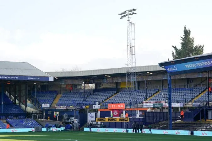 A general view of Kenilworth Road