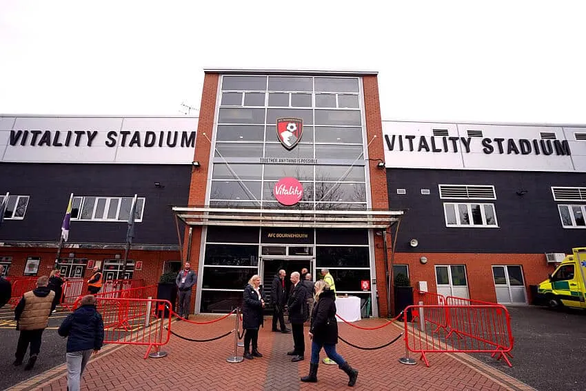 Bournemouth fans (pictured), will now have access to the match-worn auction site at the club