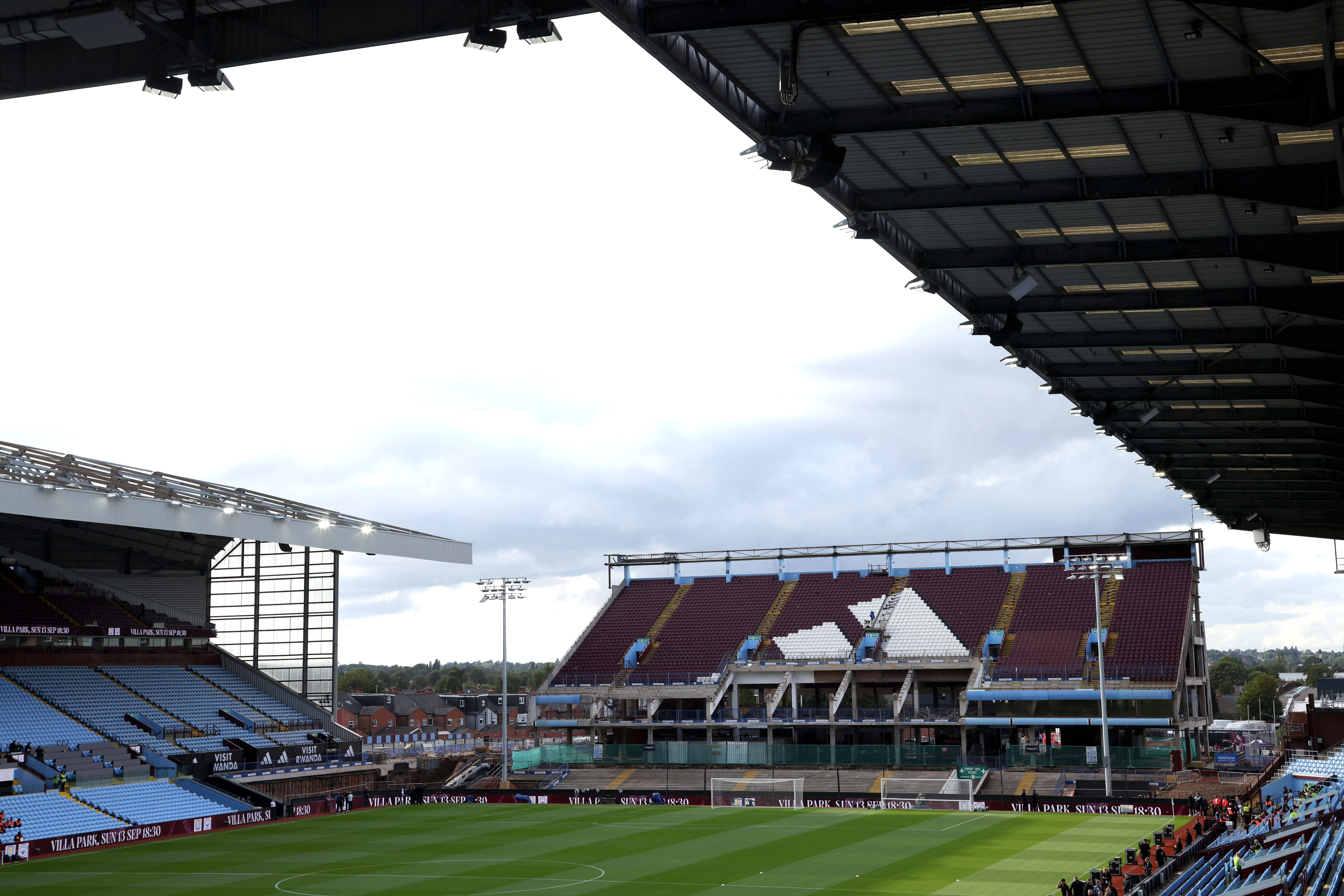 Latest Villa Park redevelopment footage highlights progress on North Stand and new internal works