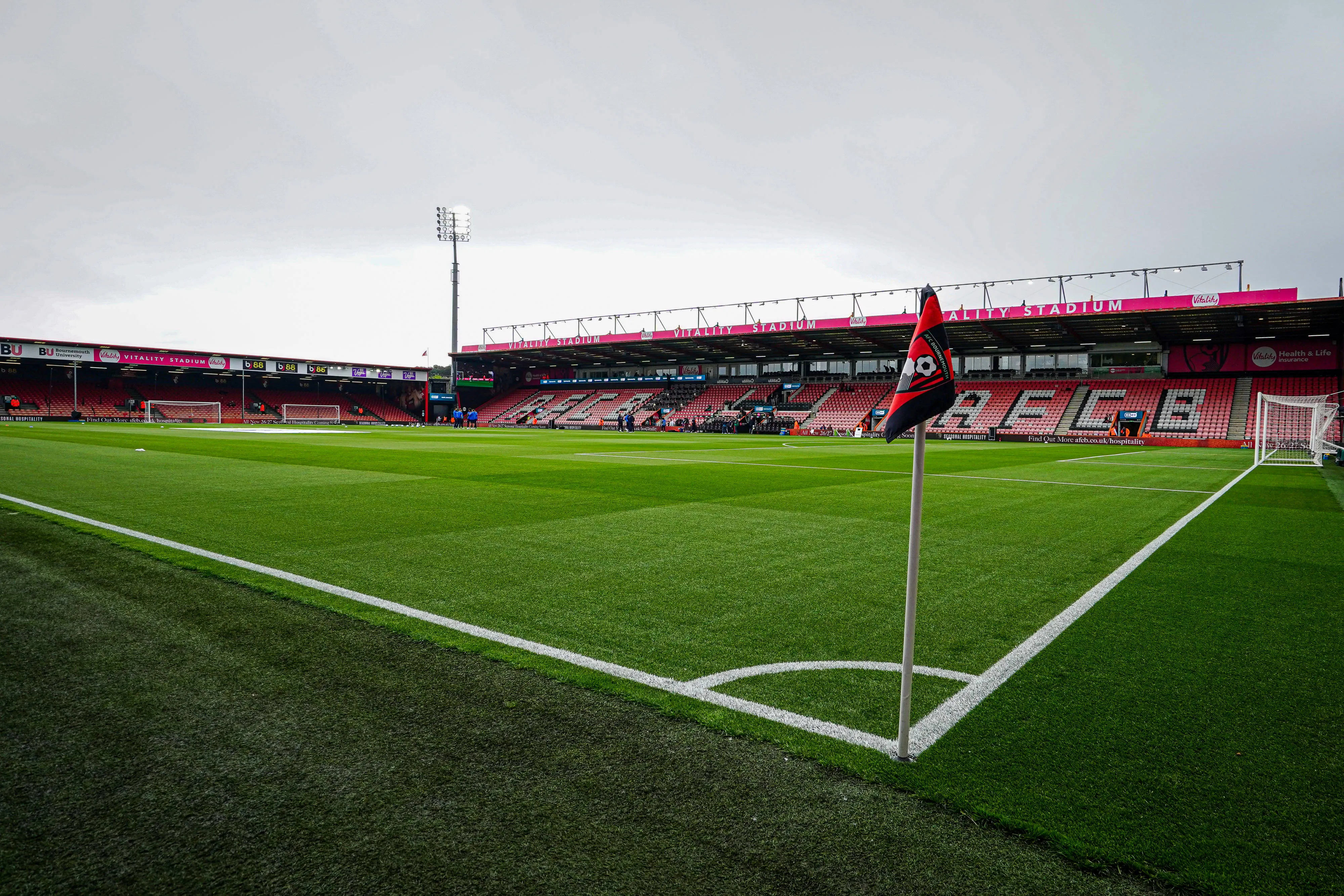 View inside the Vitality Stadium