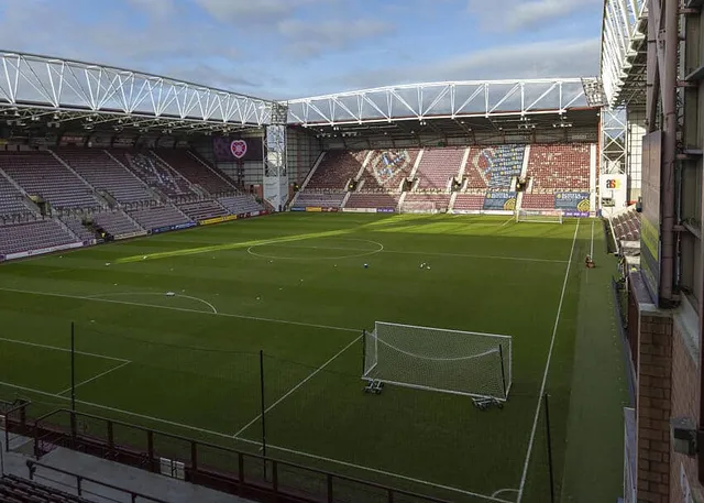 General view of Tynecastle Park